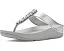 Сандалии FitFlop Fino с ремешком между пальцев и декором из жемчуга и кристаллов