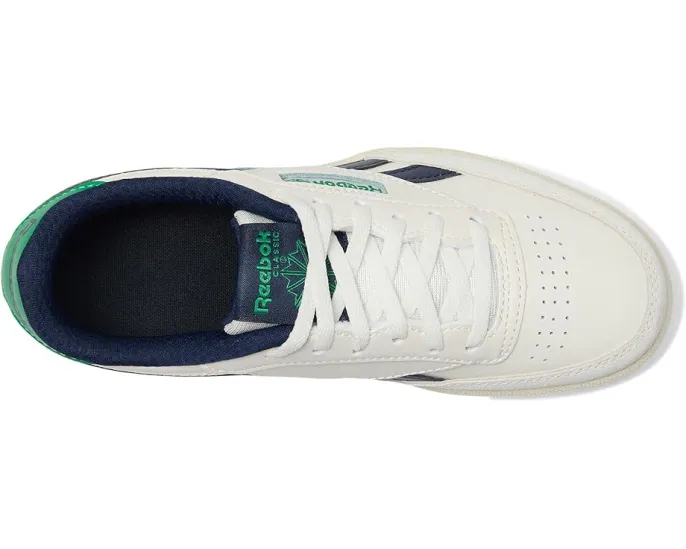 Reebok Club C Revenge детские кроссовки с принтом и верхом из замши