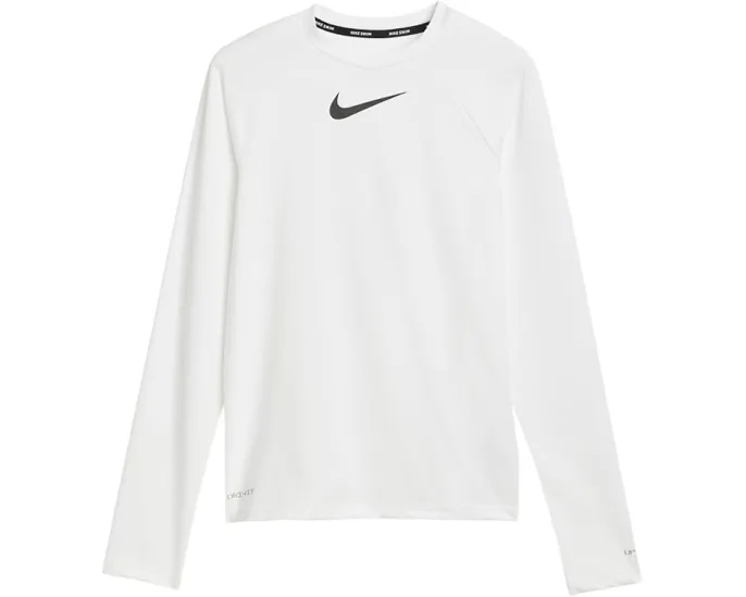 Детская футболка Nike Kids Hydroguard Dri-Fit UV с длинным рукавом для защиты от солнца