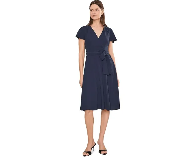 Платье Lauren Ralph Lauren с запахом и поясом