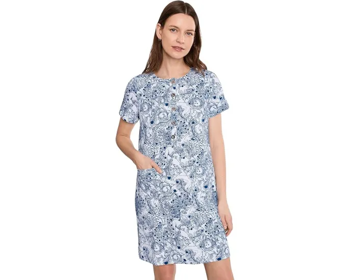 Платье Cameron от Lilly Pulitzer с короткими рукавами