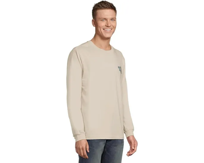 Футболка Live Bait с длинным рукавом Salty Crew из хлопка