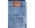 Джинсы Free People Good Luck Printed Barrel с расклешенным силуэтом