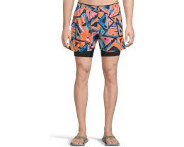 Шорты для тренировок Chubbies The Exploding Nachos 5.5 с карманами на молнии