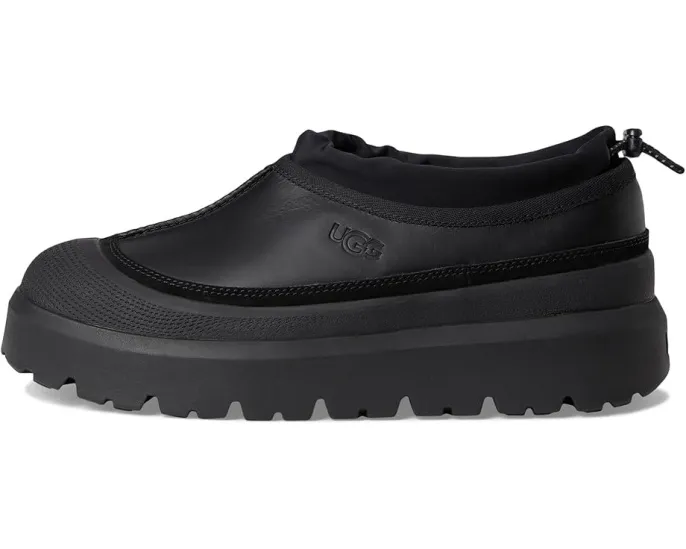 Тапочки UGG Tasman Weather Hybrid с водонепроницаемым верхом и подкладкой из переработанной шерсти
