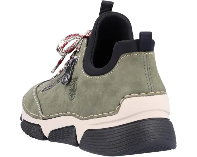 Кроссовки Rieker Angela 73 с технологией Antistress и боковой молнией