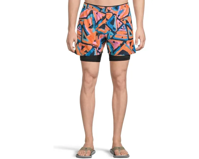 Шорты для тренировок Chubbies The Exploding Nachos 5.5 с карманами на молнии