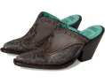 Мюли Corral Boots Lady с вышивкой и заклепками на каблуке 4 дюйма
