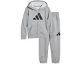 Детский спортивный костюм Essential Big Logo Heather Fleece от Adidas