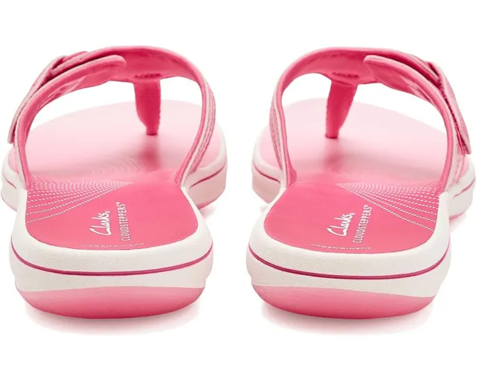 Шлепанцы Clarks Breeze Reyna с технологией Cloudsteppers и стелькой Cushion Soft