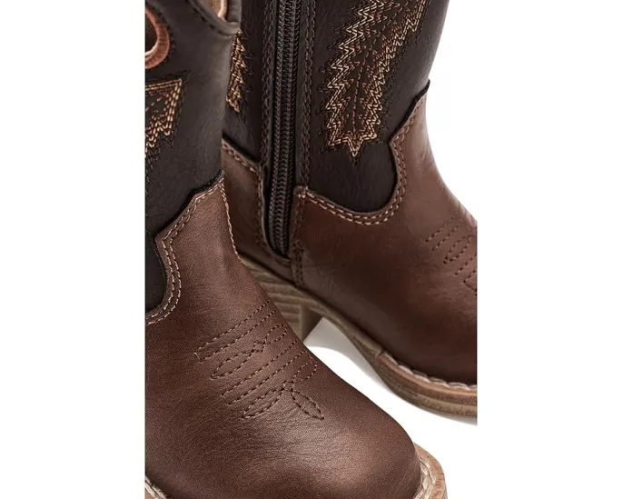 Ковбойские сапоги Walker для малышей с вышивкой от Roper Kids