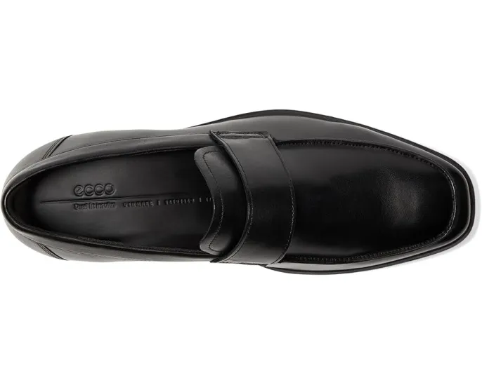 Мужские лоферы ECCO Milan Venitian Penny из премиальной кожи с двойной стелькой