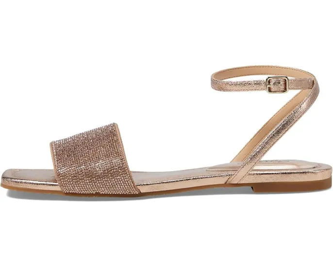 Босоножки Jewel Badgley Mischka Hadley с квадратным носком и стразами