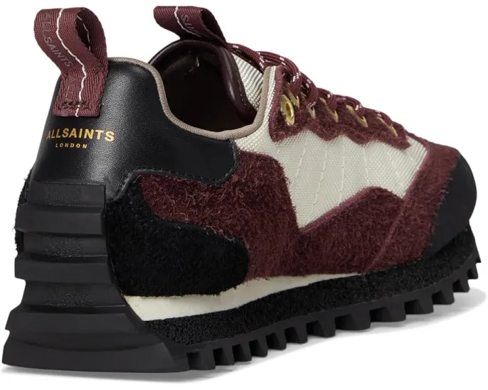 Кроссовки AllSaints Nevis из замши с массивной подошвой