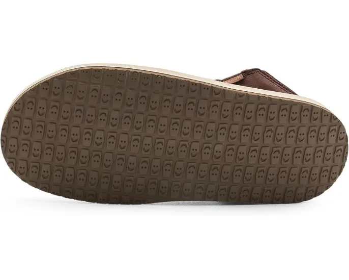Лоферы Sanuk Donny Novelty Leather с кожаным верхом
