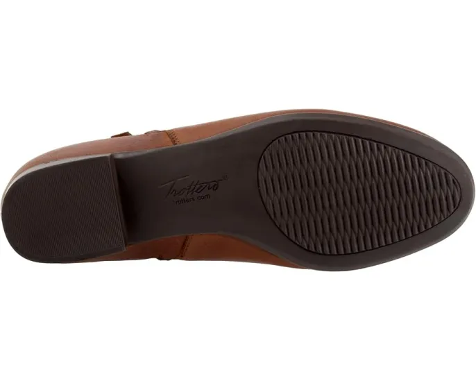 Ботинки Trotters Major Embossed с круглым носком и боковой молнией