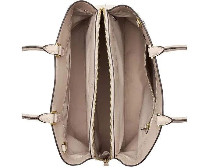 Сумка-сатчел Kate Spade New York Deco Colorblocked Pebbled Leather Large