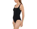 Купальник Tommy Bahama Pearl Square Neck One-Piece с поддержкой и UPF 50+
