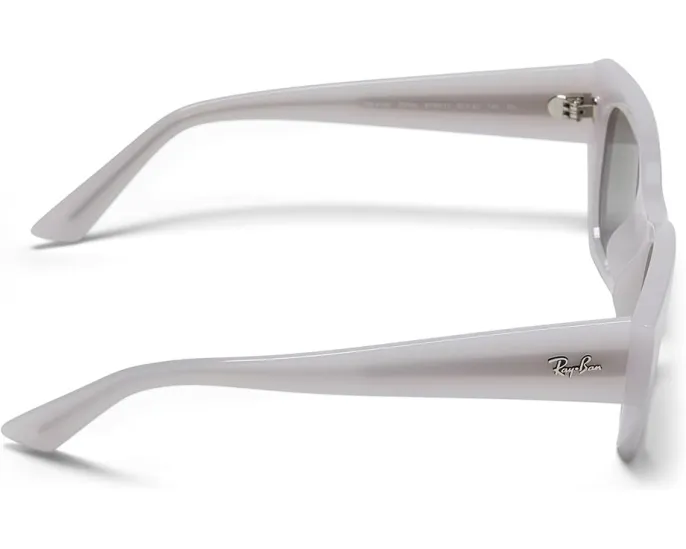 Солнцезащитные очки Ray-Ban Zena с биоацетатной оправой и геометрическими деталями