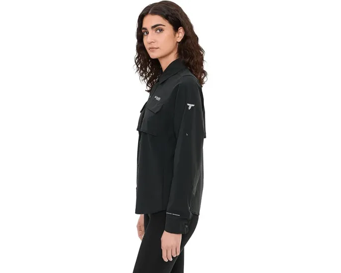 Columbia женская рубашка Silver Ridge Elite с длинным рукавом и защитой от солнца UPF 50