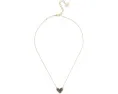 Короткое колье Kendra Scott Ari Heart с подвеской в виде сердца