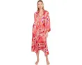 Халат Natori из сатина с принтом магнолии Magnolia Printed Satin Robe