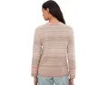 Свитер NIC+ZOE Stitched Layers со строчкой и полосками из переработанного полиэстера