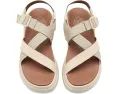 Сандалии Chaco Cushform на кожаной подошве с каблуком