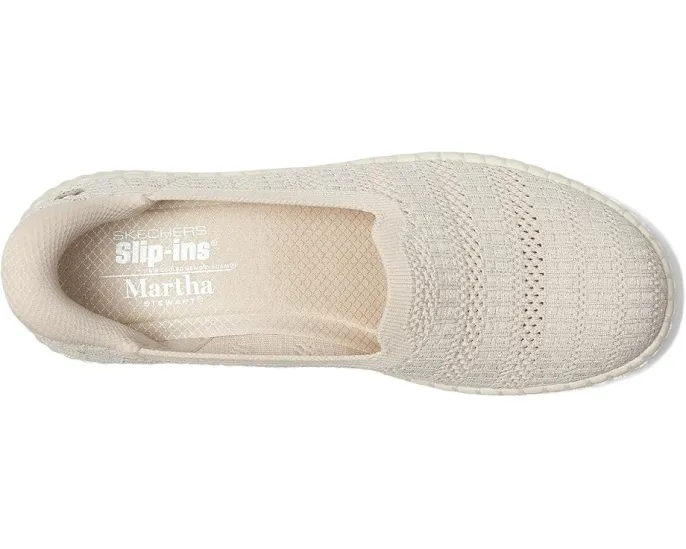 Безшнуровые кроссовки Skechers Martha Stewart Wilshire Blvd с блестками