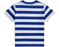 Полосатая футболка Crest из хлопка для младенцев Polo Ralph Lauren