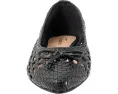 Балетки Edith с бантом и низким каблуком из плетеной кожи Trotters