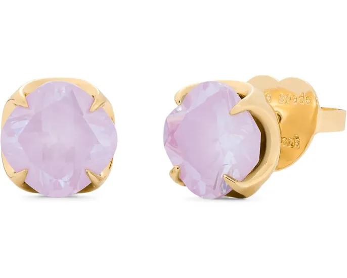 Серьги-гвоздики Kate Spade New York Pop Of Joy с граненым камнем и надежной застежкой
