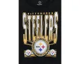 Худи NFL Pittsburgh Steelers свободного кроя с заниженным плечом Junk Food Clothing Kids