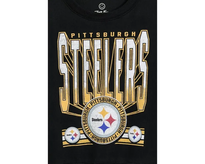 Худи NFL Pittsburgh Steelers свободного кроя с заниженным плечом Junk Food Clothing Kids