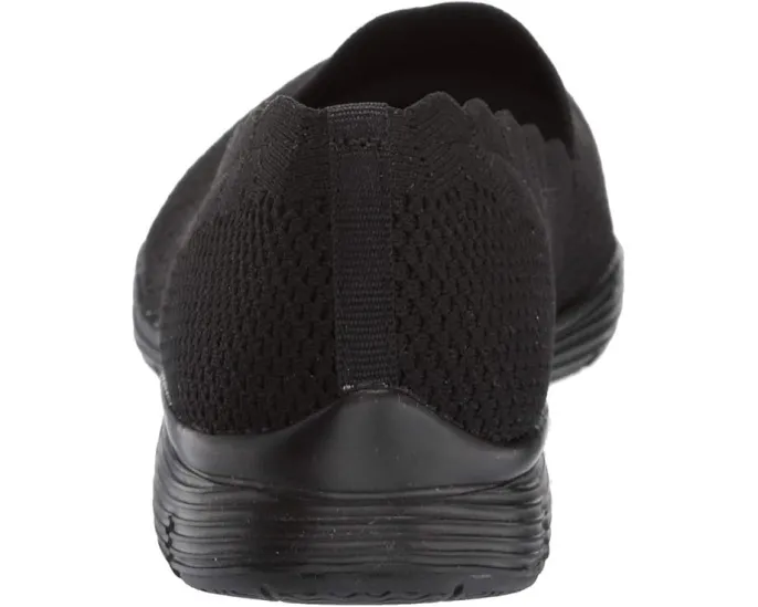 Skechers мокасины Seager Stat с цельновязаным верхом и съемной стелькой с памятью формы
