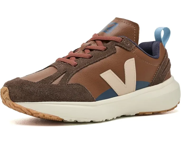 Детские кроссовки VEJA Small Canary X Bonpoint на эластичных шнурках