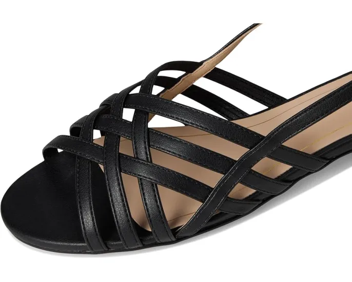 Сандалии Cassandra на устойчивом каблуке с перекрещивающимися ремешками