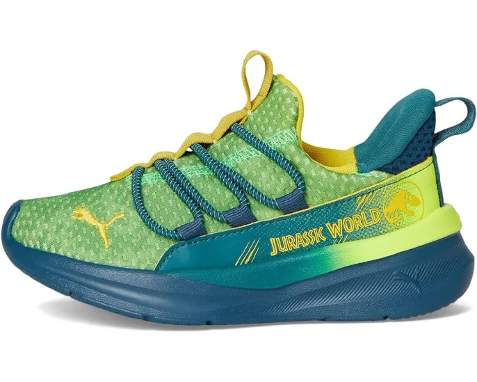 Детские слипоны PUMA Softride One4All Jurassic World с технологией Softride