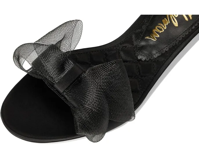 Сандалии Sam Edelman Corrie на небольшом каблуке с бантом из тюля и миндалевидным носком
