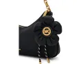Сумка MICHAEL Michael Kors Nolita Medium Chain Pouchette с цветочным брелоком