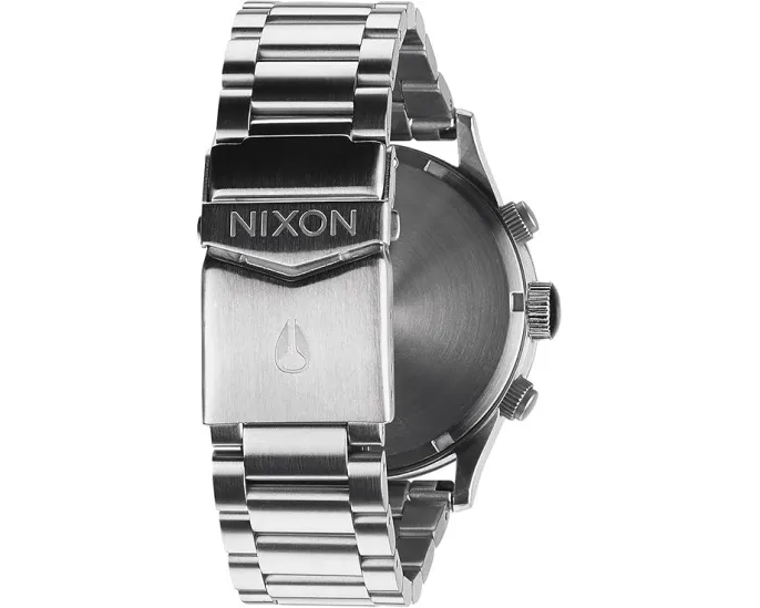 Nixon Sentry Chrono с корпусом из нержавеющей стали и водонепроницаемостью 100 метров