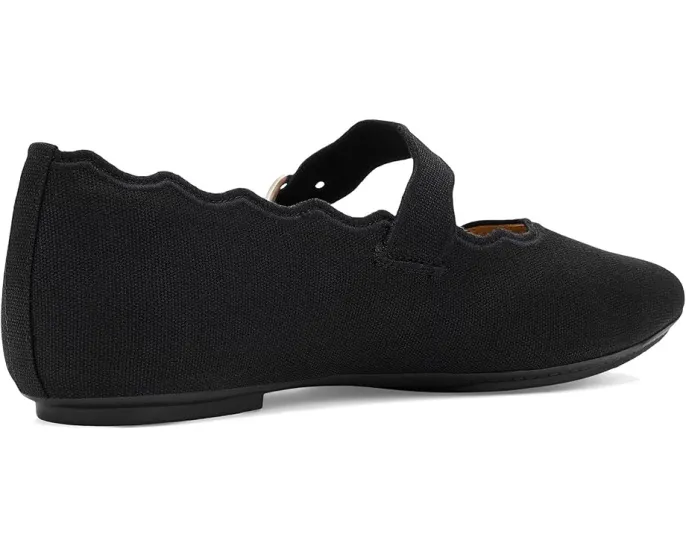 Туфли FitFlop Delicato Wave-Edge Canvas Mary Janes на клиновидном каблуке