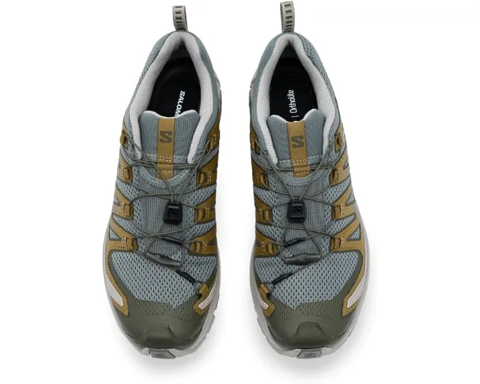 Кроссовки Salomon XA Pro 3D V9 с системой быстрой шнуровки Quicklace для стабильности
