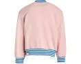 Детская бомбер-куртка Blossom Varsity Hatley розового цвета