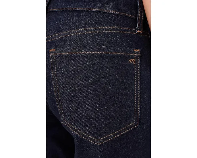 Madewell The Jules Slim-Straight джинсы Rinse Wash