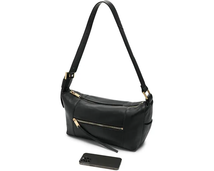 Сумка через плечо Vega из кожи с регулируемым ремнем AllSaints