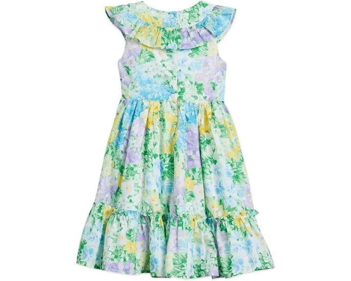 Платье Floral Bow Dress с бантами и расклешенным подолом