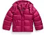 Детская куртка Polo Ralph Lauren Kids с капюшоном и металлическим эффектом на пуховом утеплителе