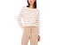 Stripe Long Sleeve with Rolled Edge