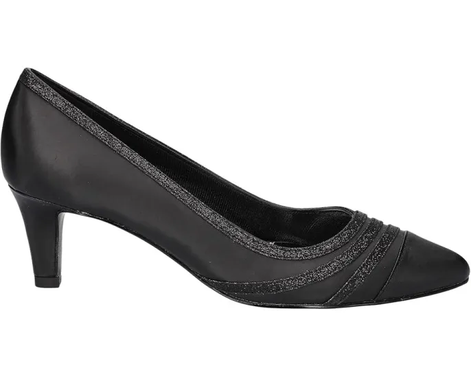 Туфли Nobel на каблуке с искусственной кожей и пенным слоем